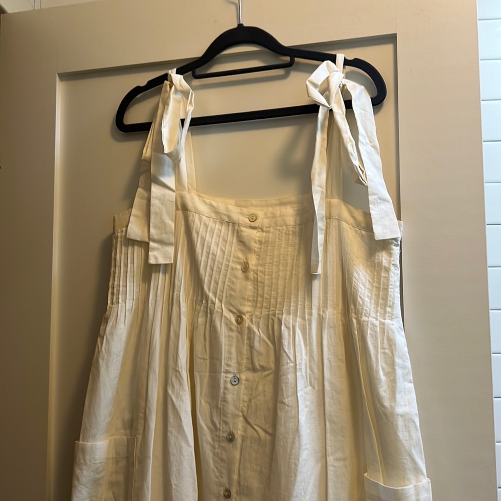 Hatch Cotton Maternity Dress